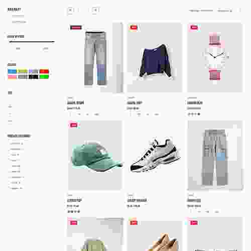 Shop-page